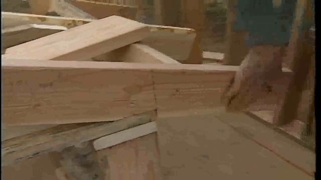 Этап 16.  Устройство двухскатной крыши в каркасном доме
