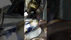 Removing starter for Mercedes W211