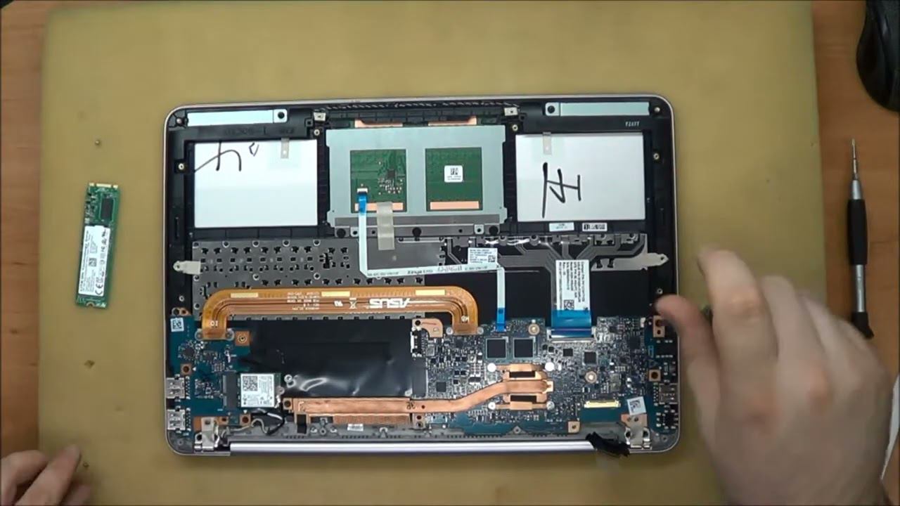 #КиберВнук | Разборка и сборка Ноутбука Asus UX305C