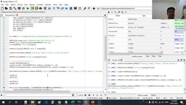 LSTM: Oil Price Forecasting Different Sklearn Scaler Normalization and Standardization. смотреть онлайн