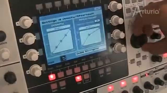 Origin synthesizer TUTORIAL׃ Aftertouch | Arturia Origin Keyboard смотреть онлайн
