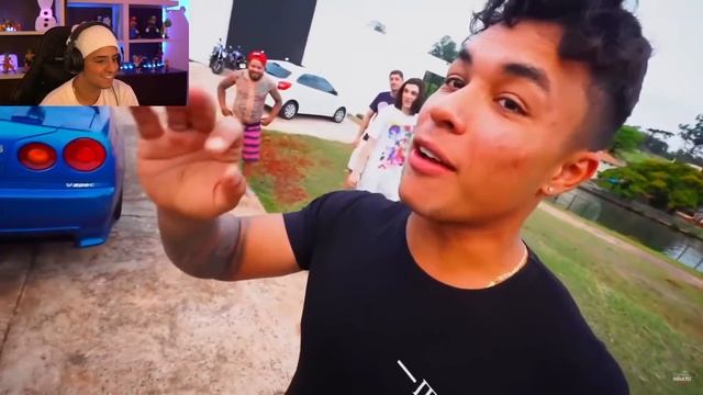 LOUD CORINGA REAGINDO AO RENATO GARCIA: ELE FEZ UMA OFERTA DE COMPRA NO SKYLINE R34! смотреть онлайн