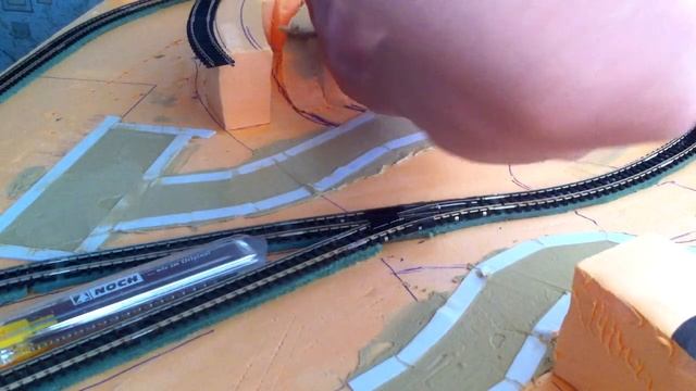 Делаем макет железной дороги 2#ДОРОГА 1:160(N)