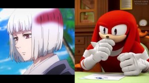 Knuckles rates jujutsu kaisen female characters crushes