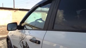 Двери Калина Кросс после доработки