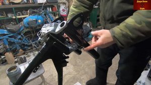 Восход-2 . Установка передней вилки .