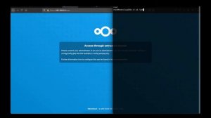 Nextcloud access through untrusted domain