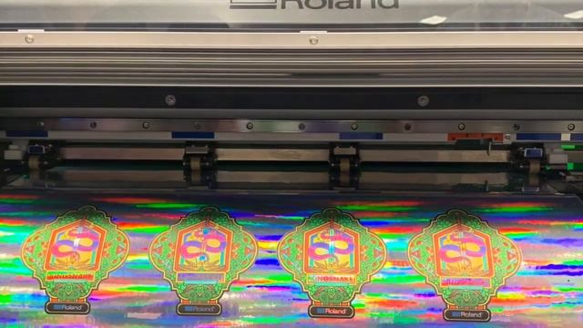 VinylEfx® on Roland UV Printer/Cutter смотреть онлайн