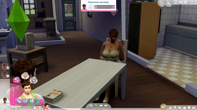 #5 The Sims 4: Challenge "100 Детей" Толстушка смотреть онлайн