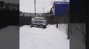 Рено Дастер 2.0 по снегу