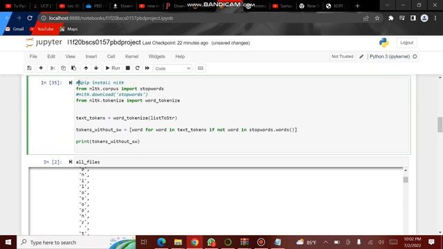 Text PreProcessing | Tokenization | Stopwords | Lemmatization | Using Python | NLTK смотреть онлайн