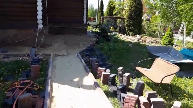 Укладка брусчатки |Реализованный объект| Благоустройство участка