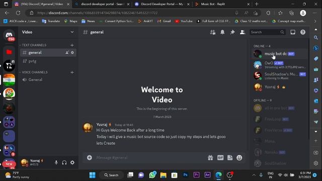 How to Make Advance Discord V14 Music Bot With Buttons , Slash Commands Discord in 5 minutes !!