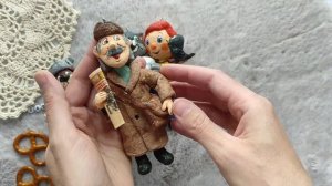 Набор ёлочных игрушек Простоквашино. Видеообзор