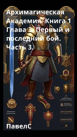 Архимагическая Академия. Книга 1. Глава 3. Пролог. Первый и последний бой. Часть 3.