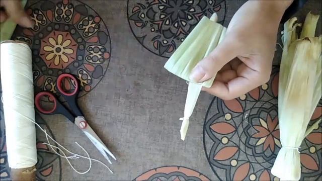 Мастер класс "Кукла из талаша" МБУК "Виноградная ЦКС" Студия ДПИ "Мир поделок" смотреть онлайн