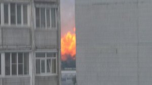 Пожар на газопроводе