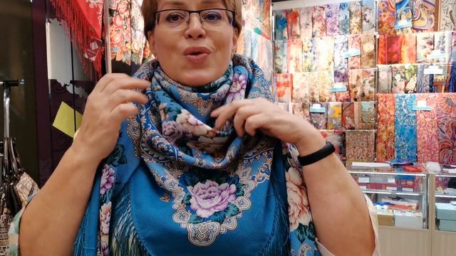 Сравнениваем. Павловопосадские платки в Минске. Алёна