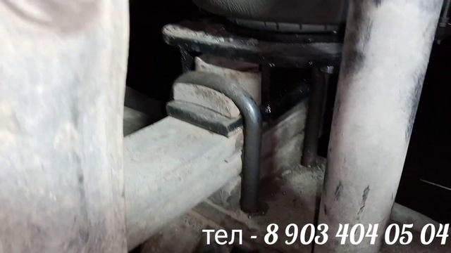 Мерседес Атего , пневмо подвеска на переднюю ось смотреть онлайн