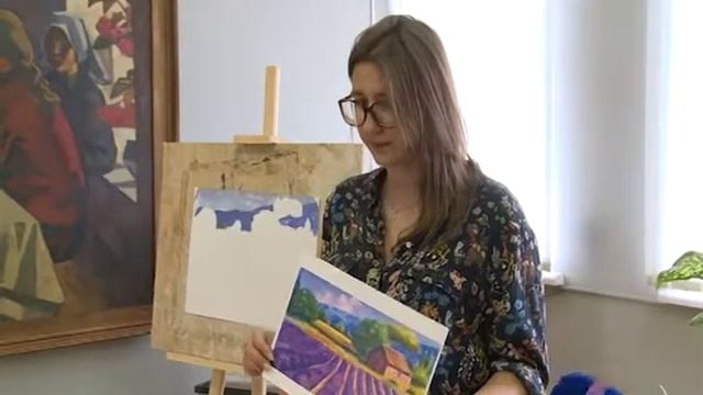 Мастер класс по живописи смотреть онлайн