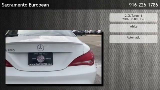 2014 Mercedes-Benz CLA 250 - Sacramento, CA смотреть онлайн
