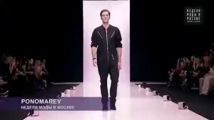 Подиум. Мужское дефиле на неделе моды в Москве