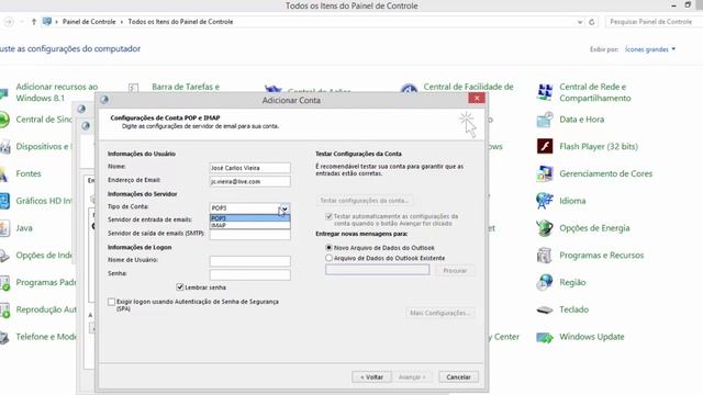 Configurar Conta Hotmail no Outlook 2016 смотреть онлайн