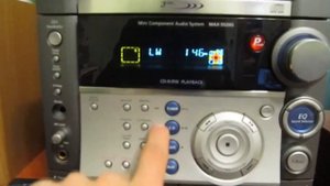Первое включение музыкального центра Samsung max s520! /// First start Samsung max s520!