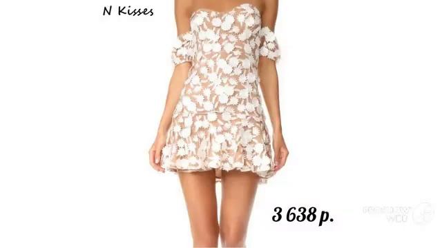 Женская одежда с AliExpress Элитный бренд платье с картинки