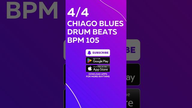 #1 CHIAGO BLUES DRUM LOOPS TEMPO 105 | DRUM PATTERN | DRUM LOOP смотреть онлайн
