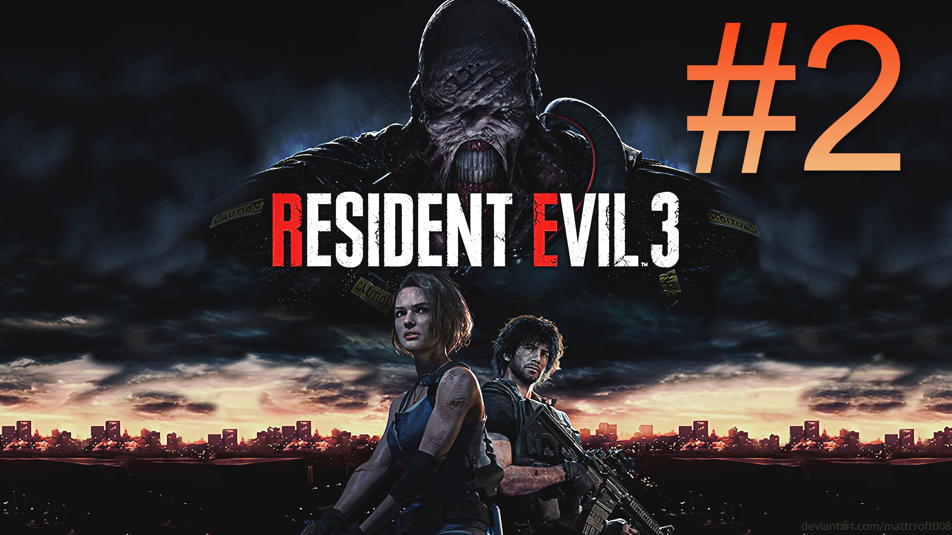 Resident Evil 3 #2 Неугомонный Немезис