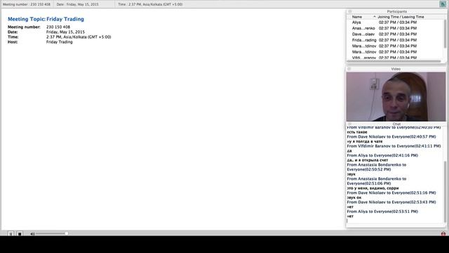 vCollege Blast Trading Friday: традиционные встречи с начинающими трейдерами (15 мая 2015) смотреть онлайн