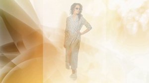 Модные женские платья в полоску, стройнящие силуэт!