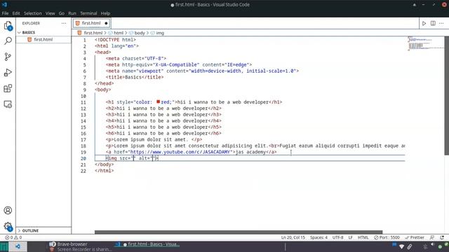 Attributes in HTML |  Doctor Booking React JS App | React JS | Day- 53