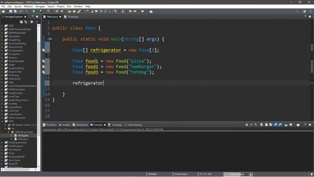 Java array of objects ? смотреть онлайн