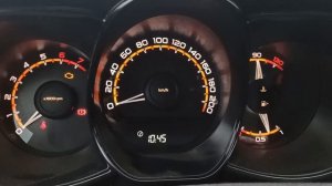 Настройка времени на приборной панели Lada Vesta.