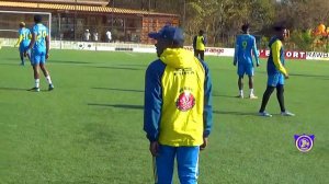 Le come-back des Cheminots au stade Gaëtan Kakudji de Joli-Site.