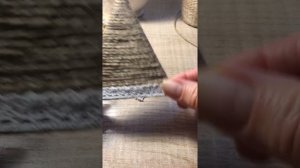 Мастер-класс «Ёлочка из джута»