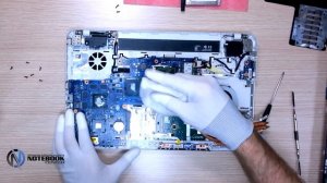 Toshiba Satellite L850 - Disassembly and cleaning