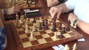 GM Igor Kovalenko - GM Evgeny Sveshnikov, Blitz chess, English opening