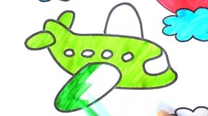 ?Раскрашиваем АЛФАВИТ|Как раскрасить САМОЛЕТ| Изучаем букву С| Познавайка ТВ?