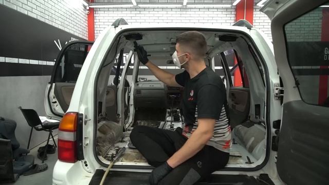 Химчистка с полным разбором! Suzuki Escudo #ДЕНЬМАСТЕРА №4