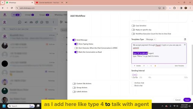 WupChat: WhatsApp Business Customer Management & Automated WhatsApp Chatbot tool Download Now смотреть онлайн