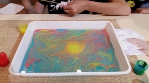 ЭБРУ - РИСОВАНИЕ НА ВОДЕ