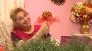 Букет из шишек