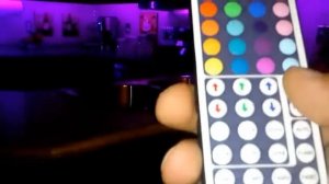 Многоцветная LED лента с контроллером на пульте светодиодная RGB лента с пультом