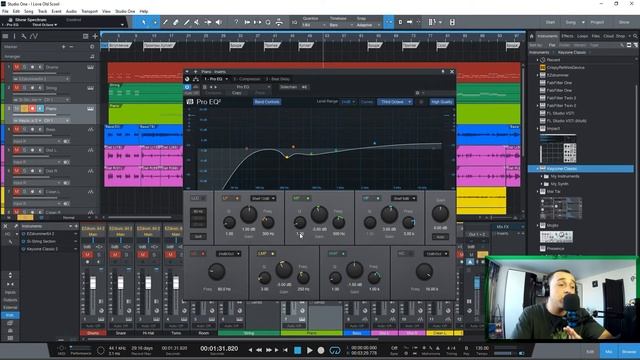 Часть 6. Обработка клавишных KEYZONE CLASSIC и струнных CAKEWALK - STUDIO INSTRUMENTS.