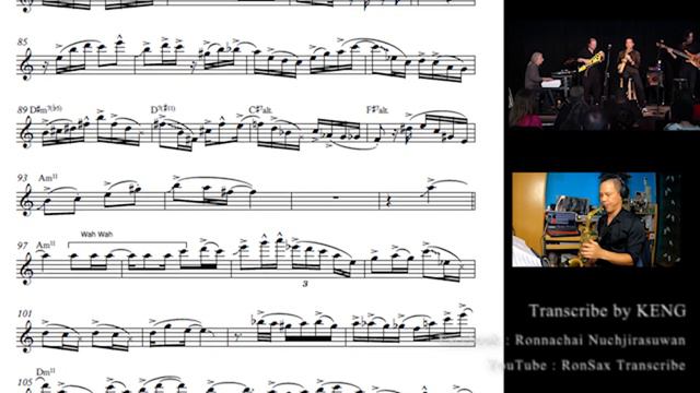 Footprints - Eric Marienthal "Transcription" смотреть онлайн