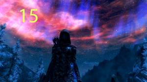 Skyrim с модами на графику #15. Кровь на снегу