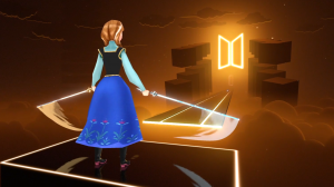 ANNA (FROZEN) in BEAT SABER -  EGOIST - GOLD